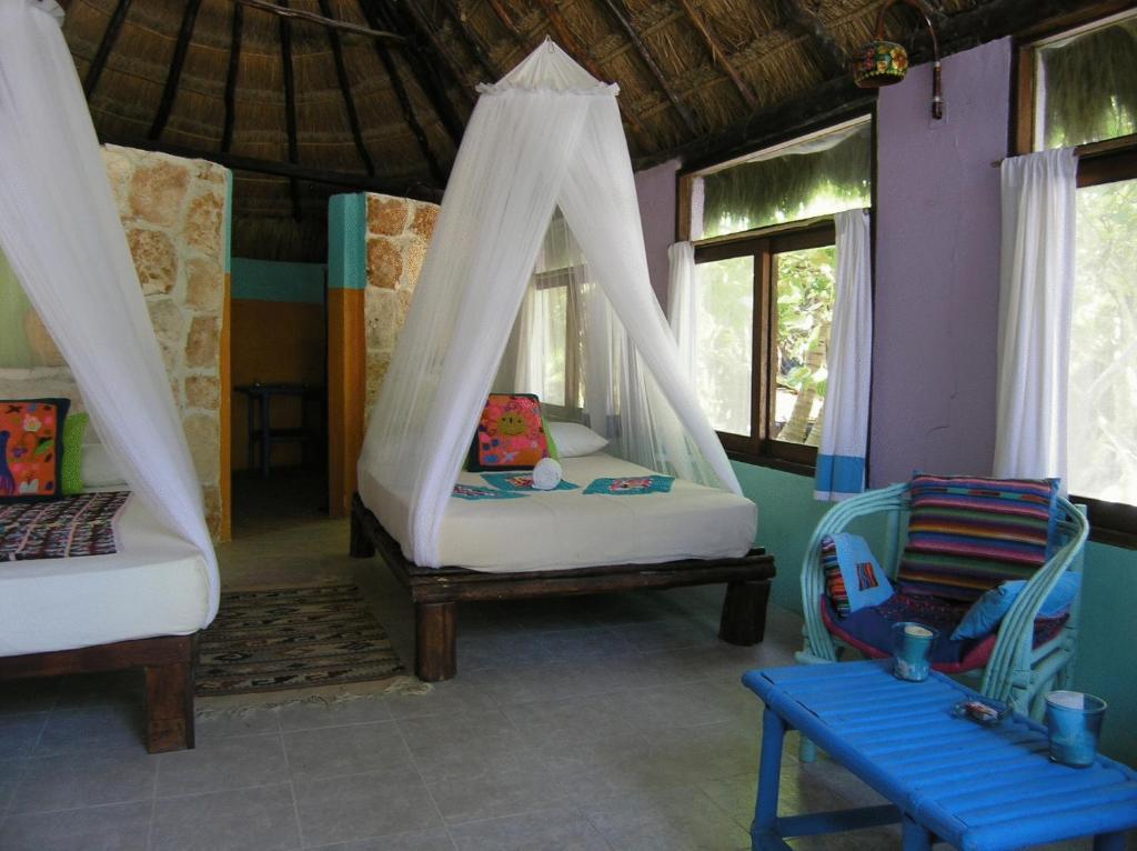 Hemingway Romantic Eco Resort Tulum Rom bilde
