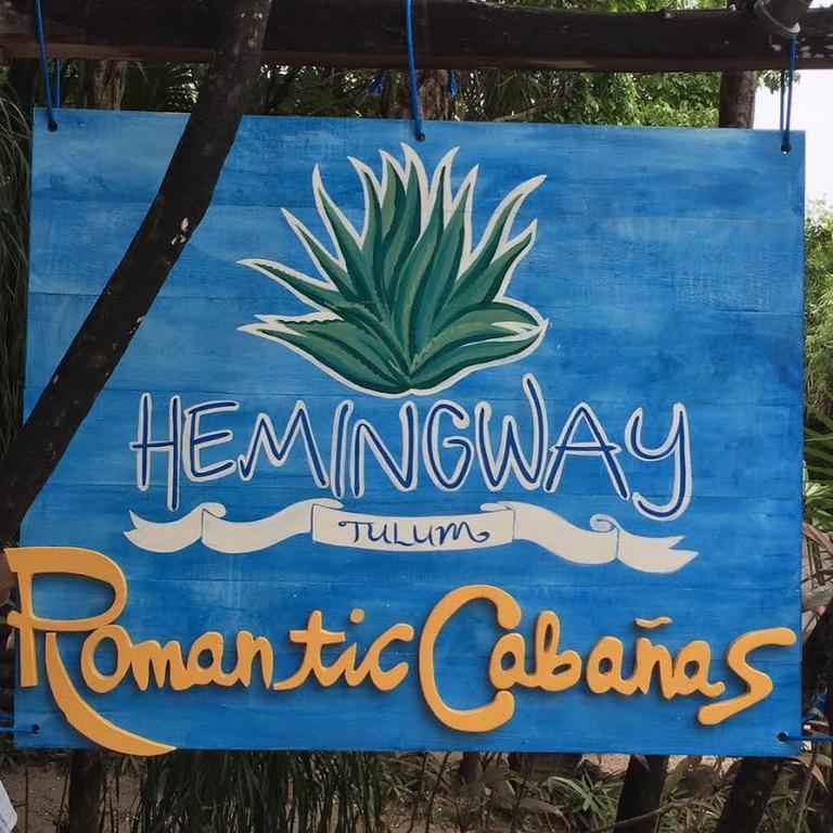 Hemingway Romantic Eco Resort Tulum Eksteriør bilde